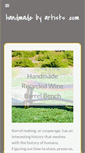Mobile Screenshot of handmadebyartists.com